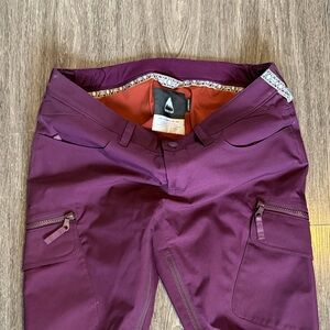 Burton Maroon Snowboarding Pants